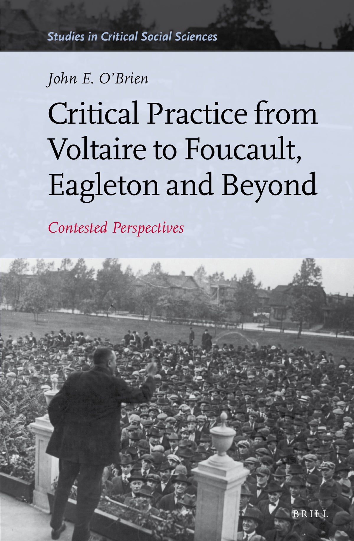 Cover image for Critical Practice from Voltaire to Foucault, Eagleton and Beyond ISBN 9789004214279