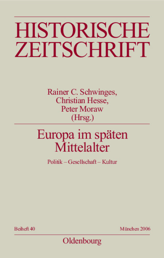 Europa im späten Mittelalter