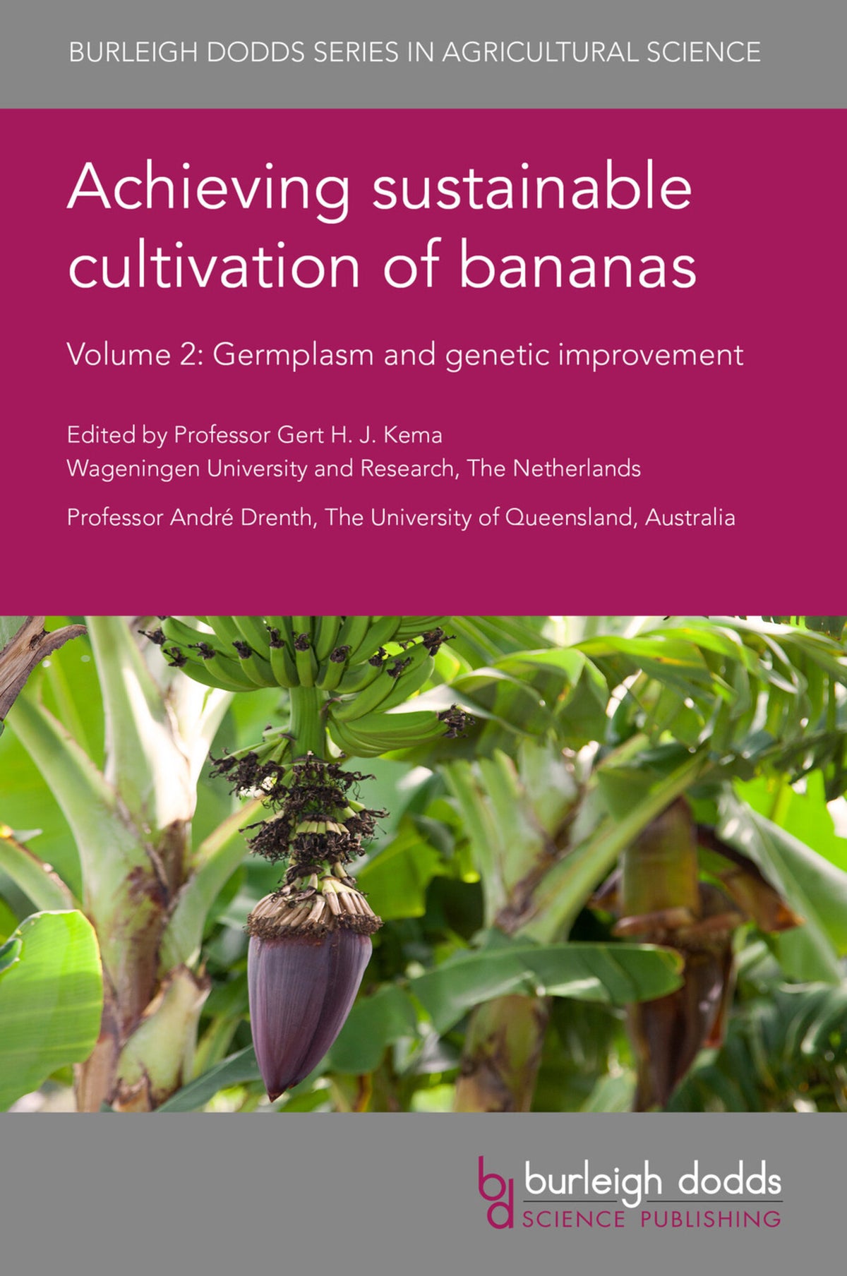 Cover image for Achieving sustainable cultivation of bananas Volume 2 ISBN 9781786763440