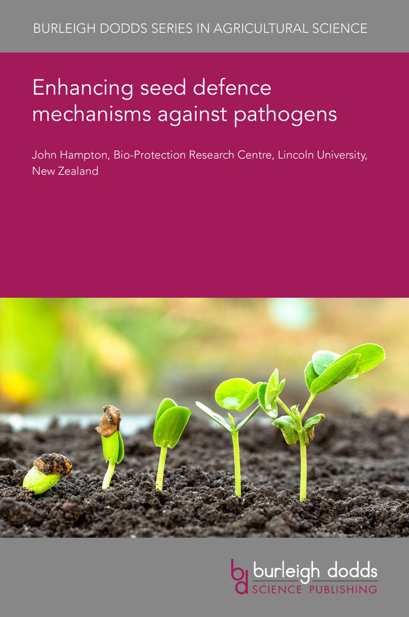 Cover image for Enhancing seed defence mechanisms against pathogens ISBN 9781801465489