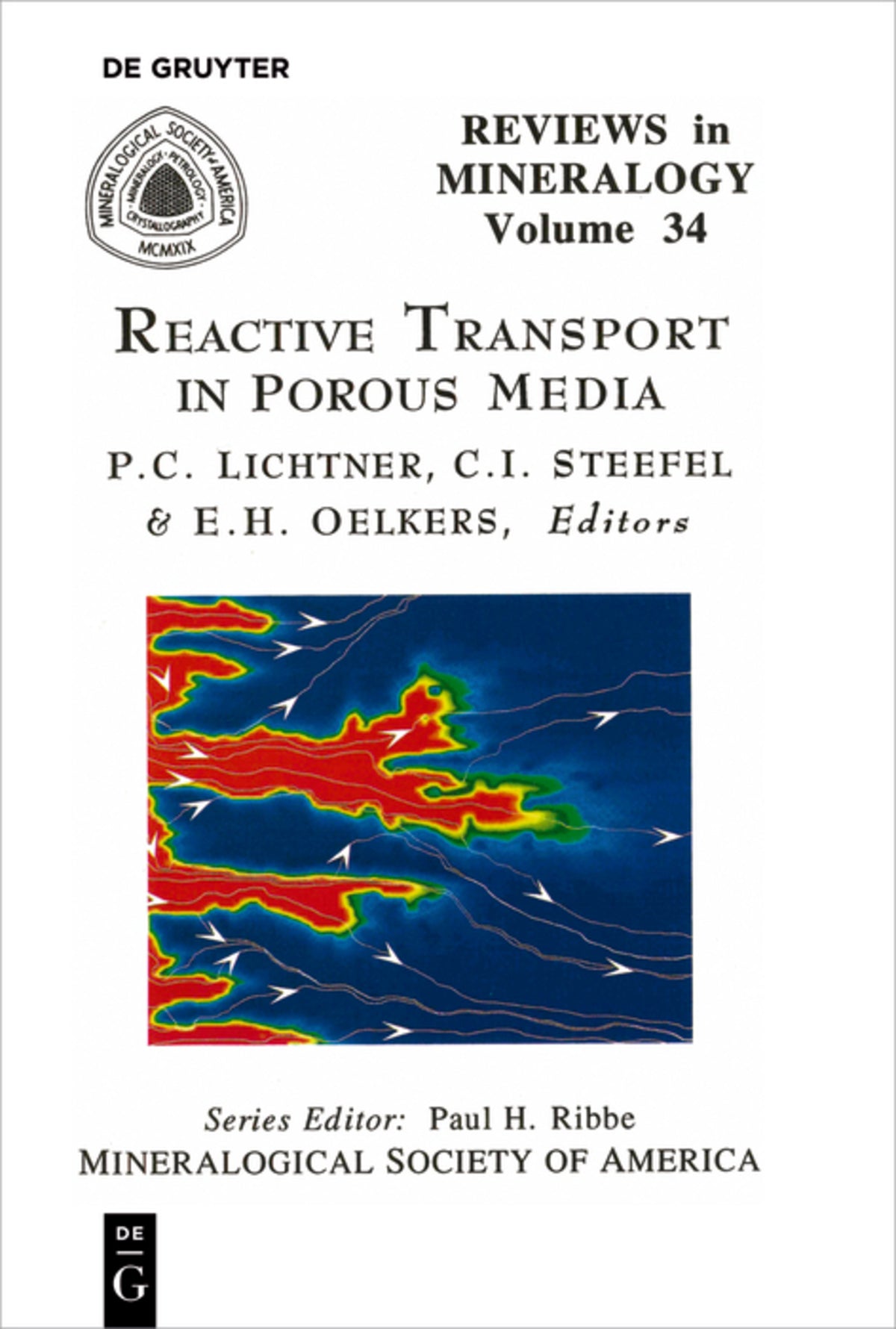 Cover image for Reactive Transport in Porous Media ISBN 9780939950423