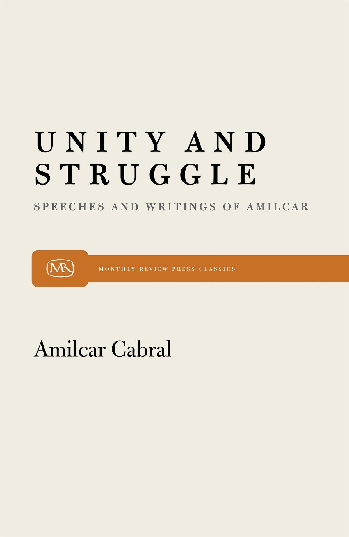 Cover image for Unity and Struggle ISBN 9780853456254