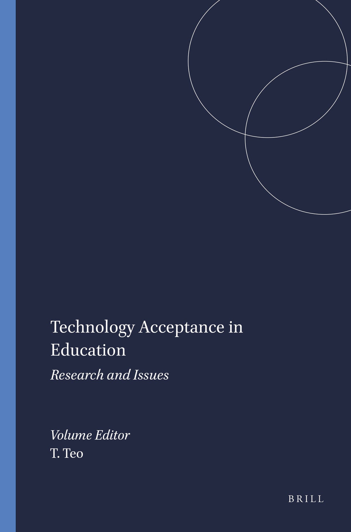 Cover image for Technology Acceptance in Education ISBN 9789460914850