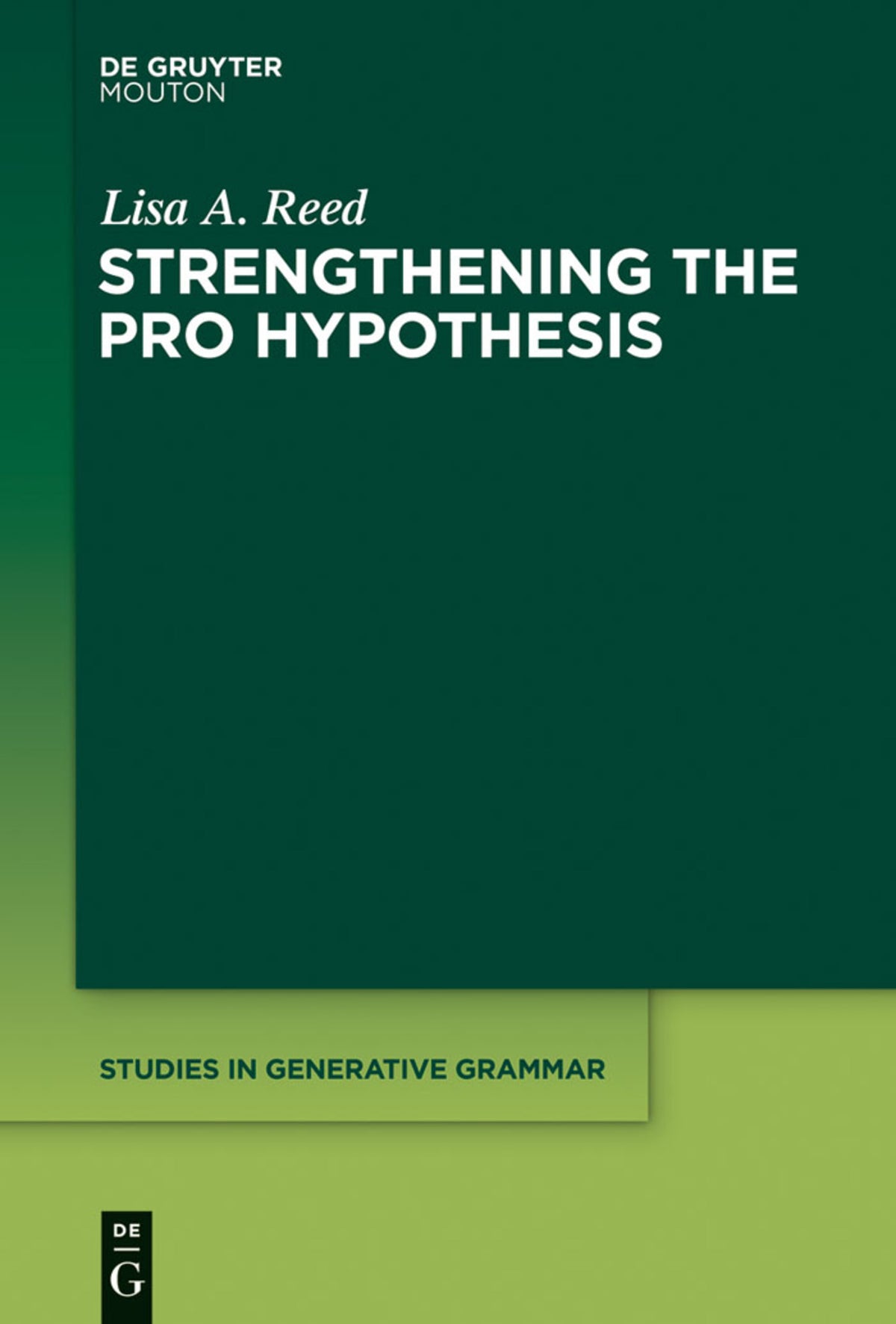 Strengthening the PRO Hypothesis