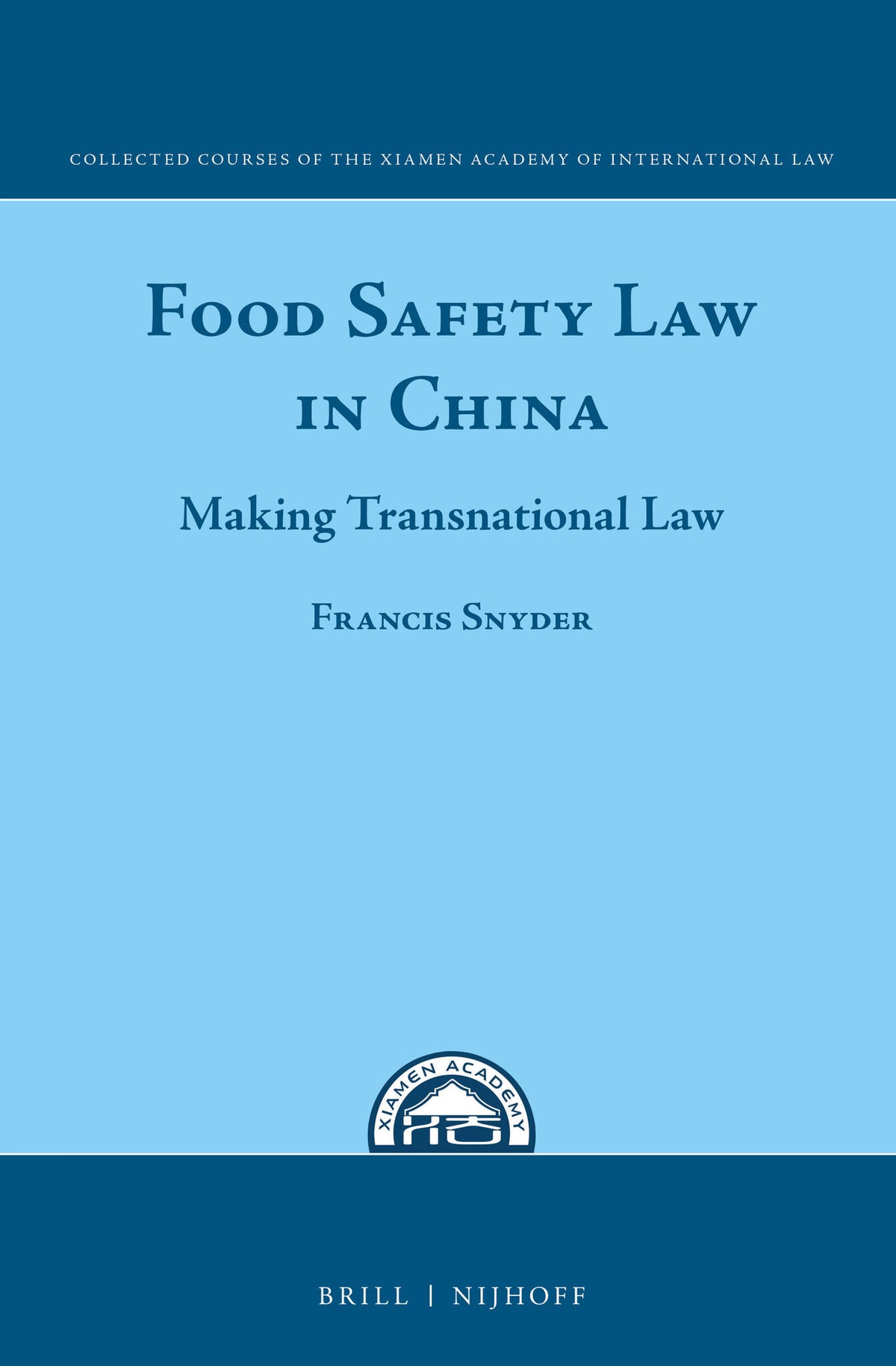 Food Safety Law in China