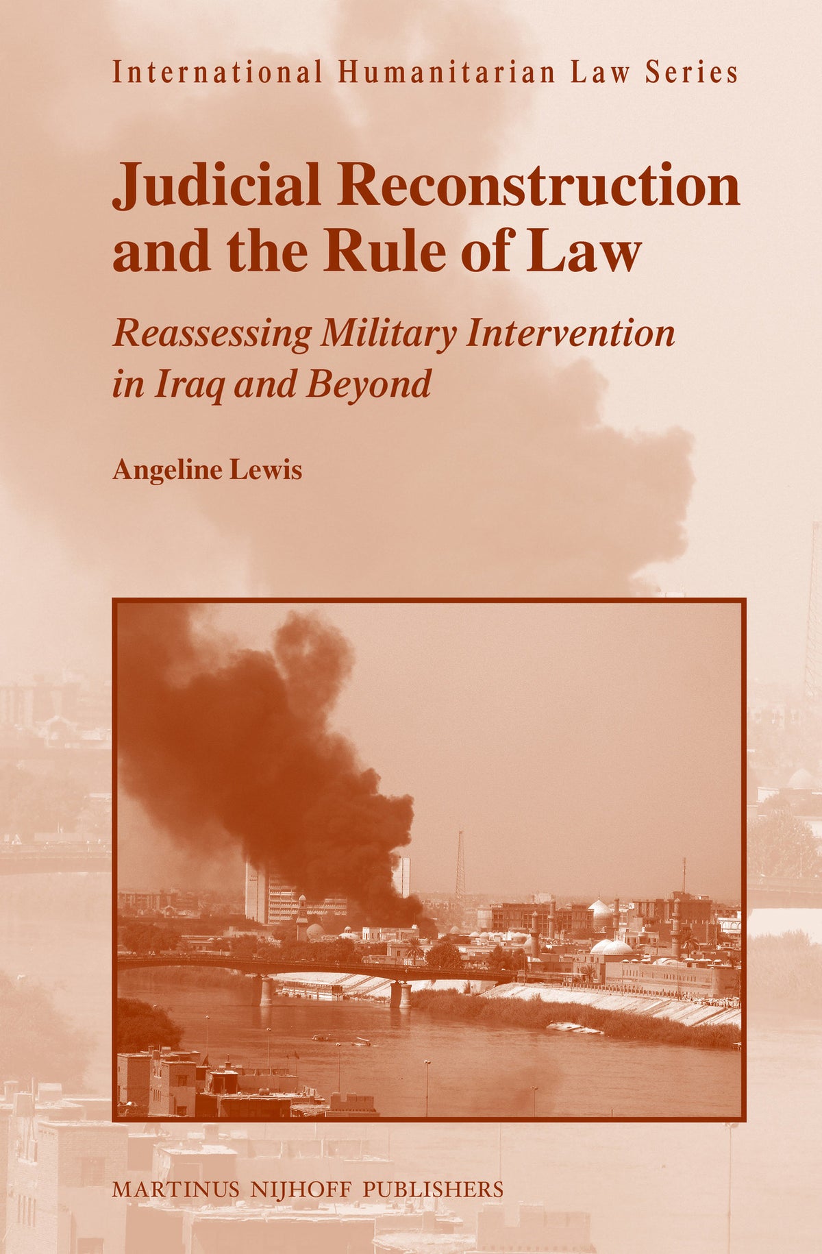 Cover image for Judicial Reconstruction and the Rule of Law ISBN 9789004228108