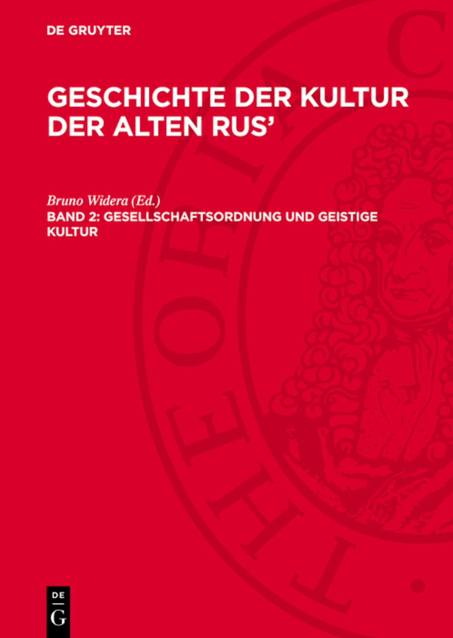 Cover image for Gesellschaftsordnung und geistige Kultur ISBN 9783112786284
