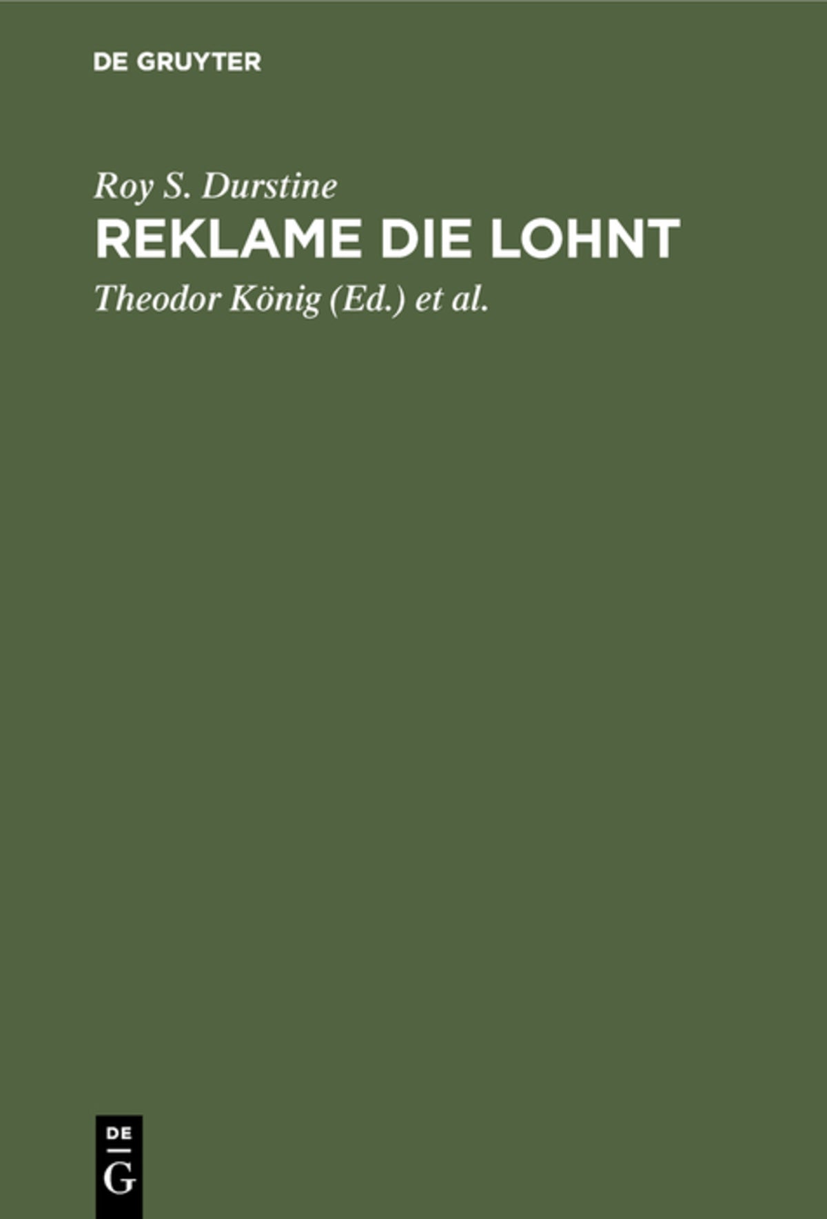 Reklame die lohnt