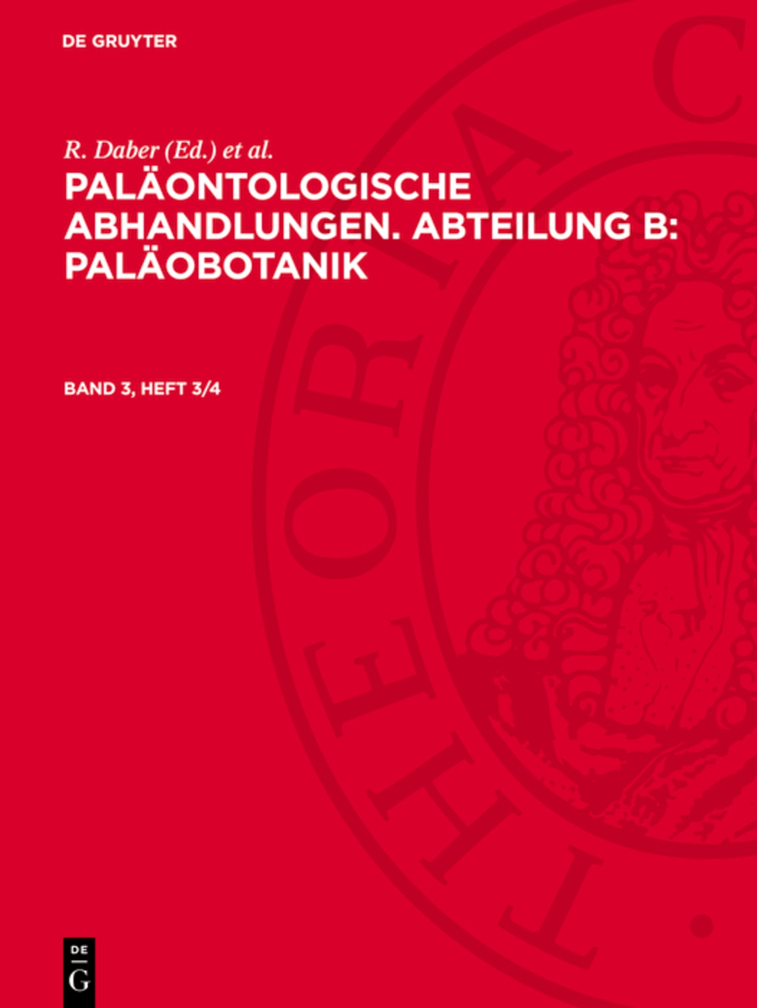 Paläontologische Abhandlungen. Abteilung B: Paläobotanik