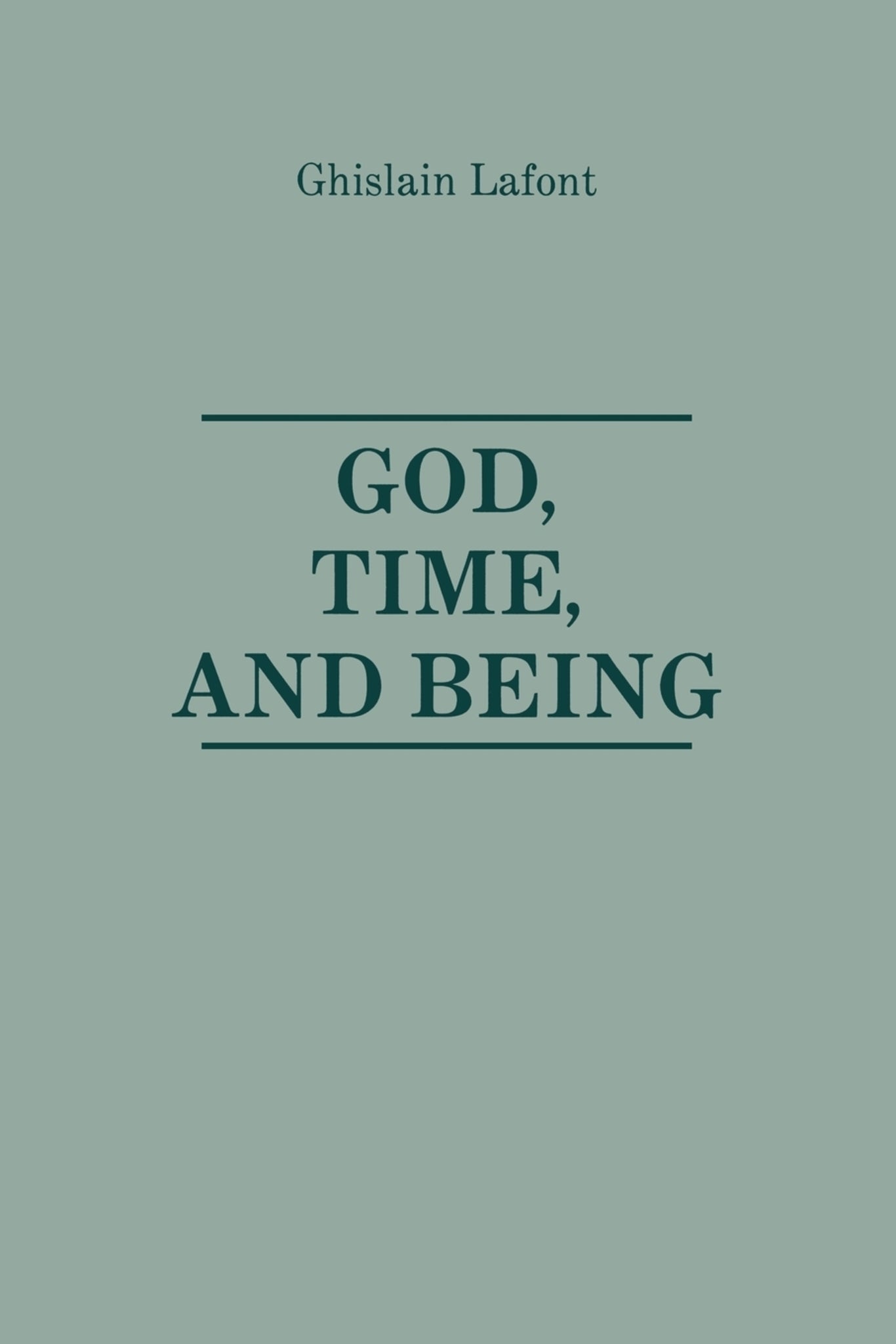 God, Time and Being