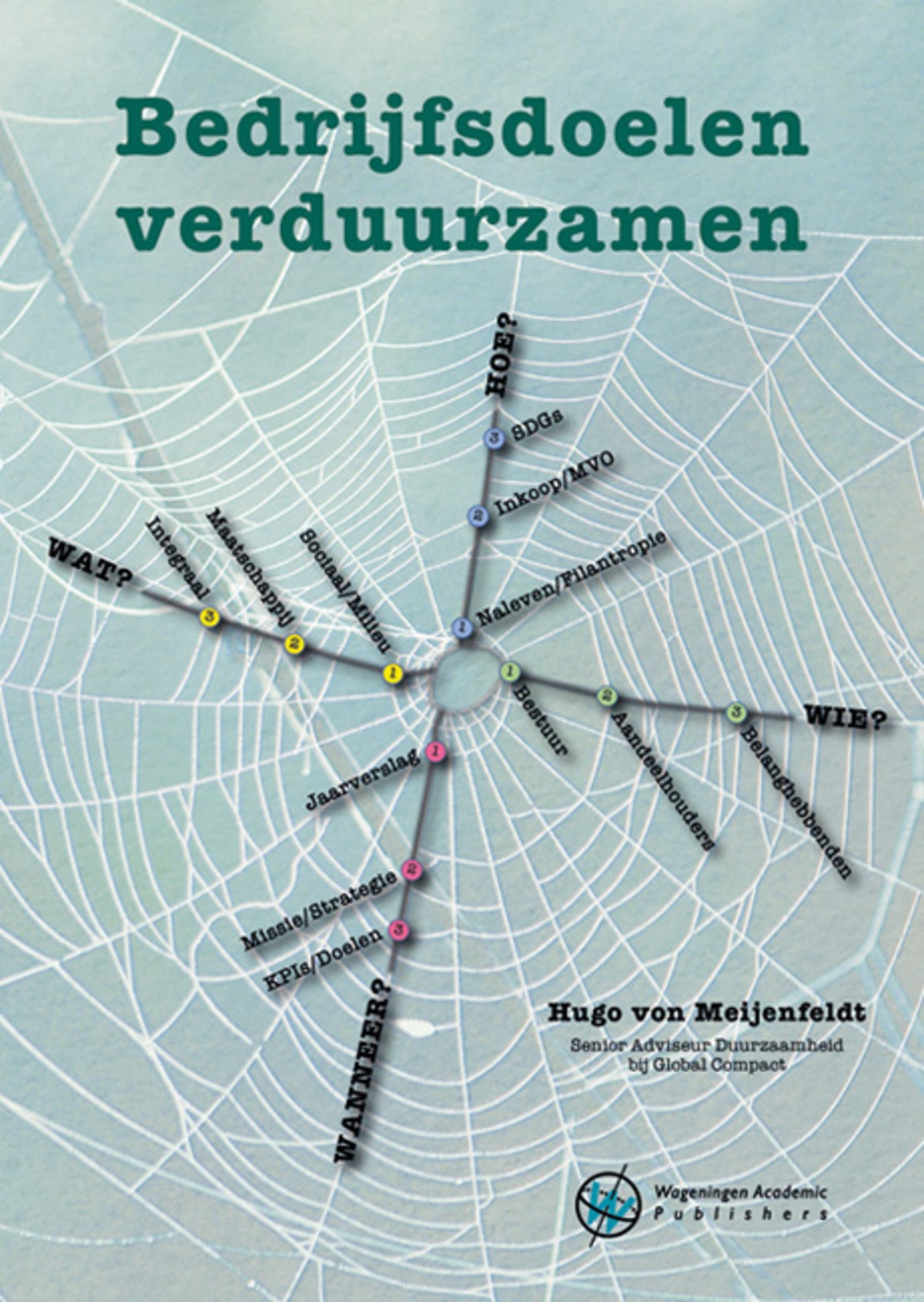 Cover image for Bedrijfsdoelen verduurzamen ISBN 9789086863679