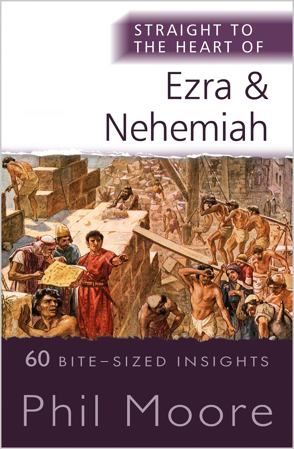 Cover image for Straight to the Heart of Ezra and Nehemiah ISBN 9780857219824