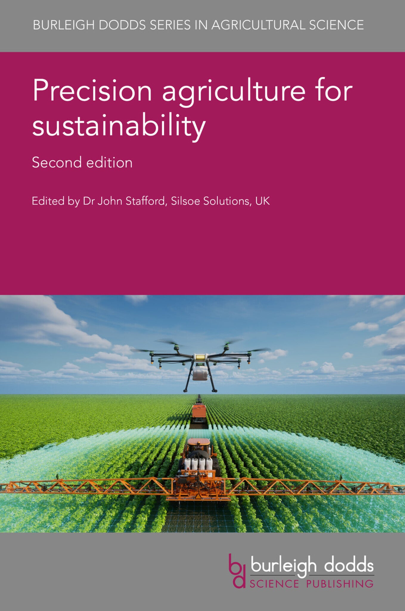 Cover image for Precision agriculture for sustainability: Second edition ISBN 9781801468817