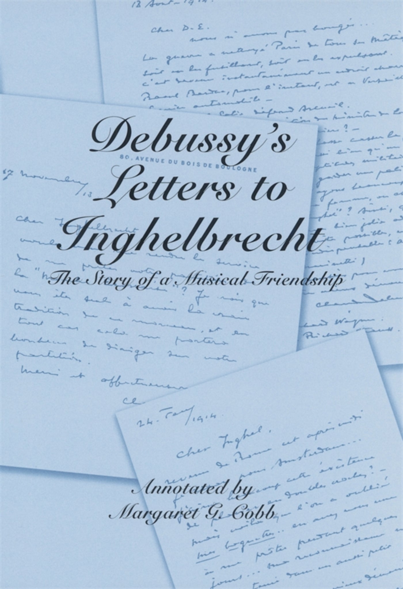 Cover image for Debussy's Letters to Inghelbrecht ISBN 9781580461740