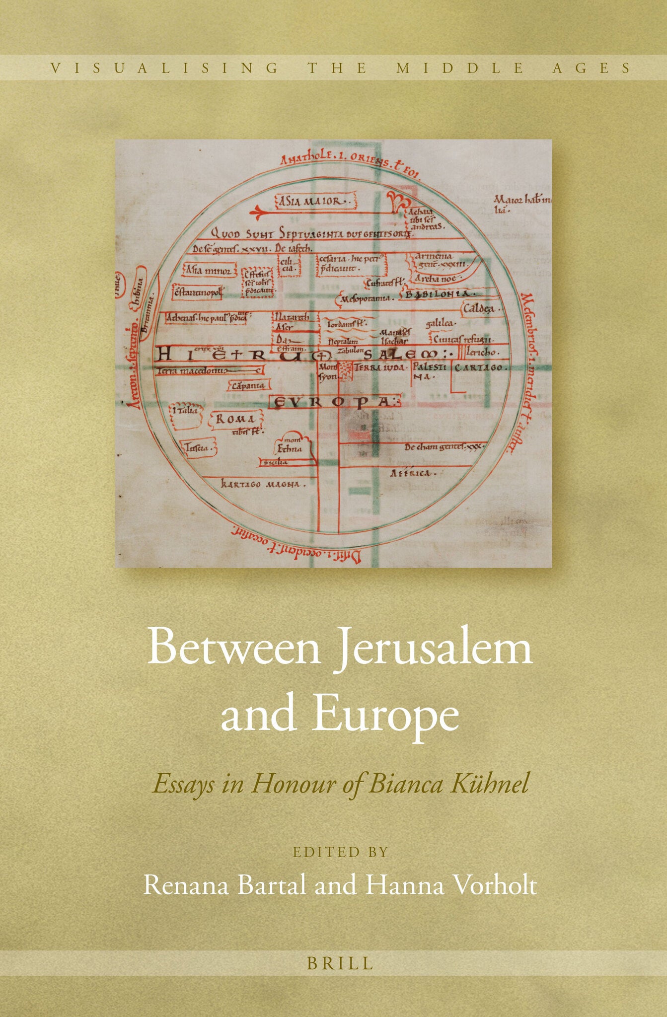 Cover image for Between Jerusalem and Europe ISBN 9789004254695