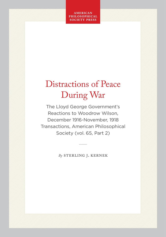 Distractions of Peace During War