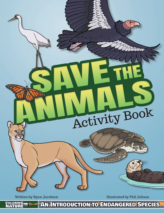 Save the Animals Activity Book