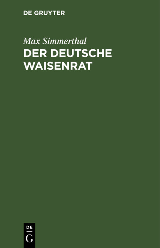 Der Deutsche Waisenrat
