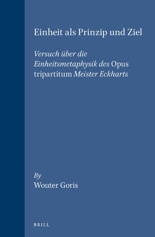 Einheit als Prinzip und Ziel