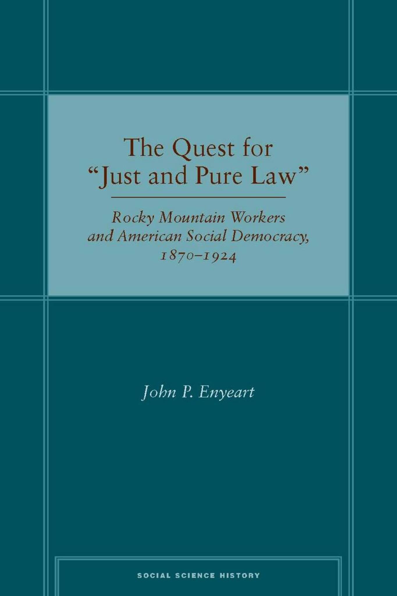 The Quest for “Just and Pure Law”