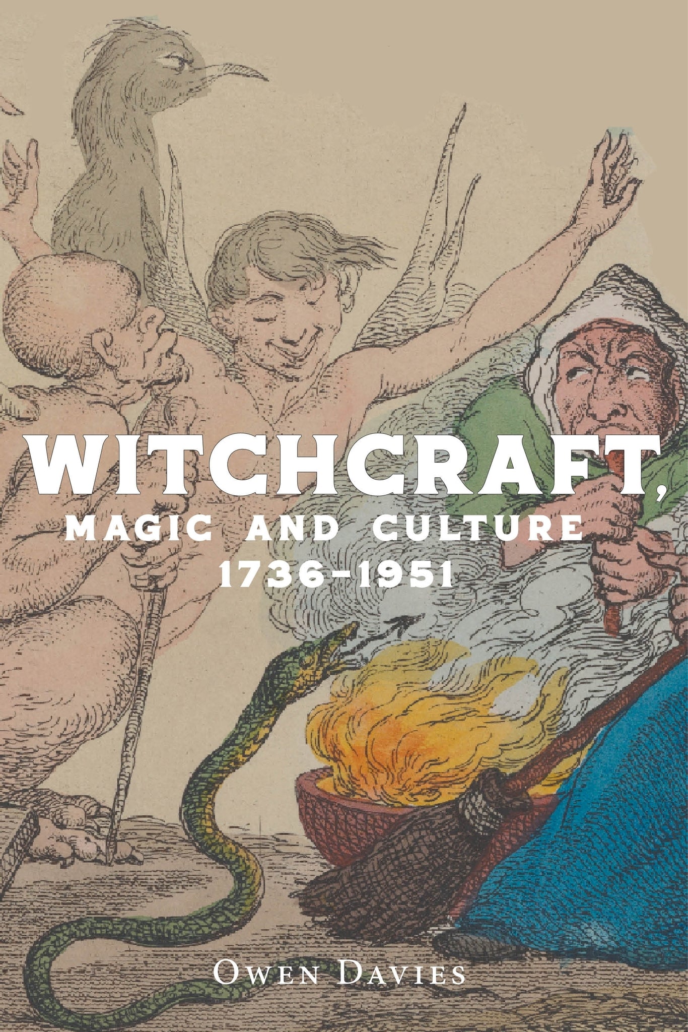 Cover image for Witchcraft, magic and culture 1736–1951 ISBN 9781526192660