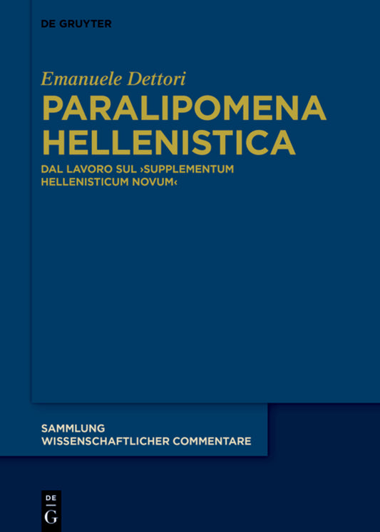 Paralipomena Hellenistica