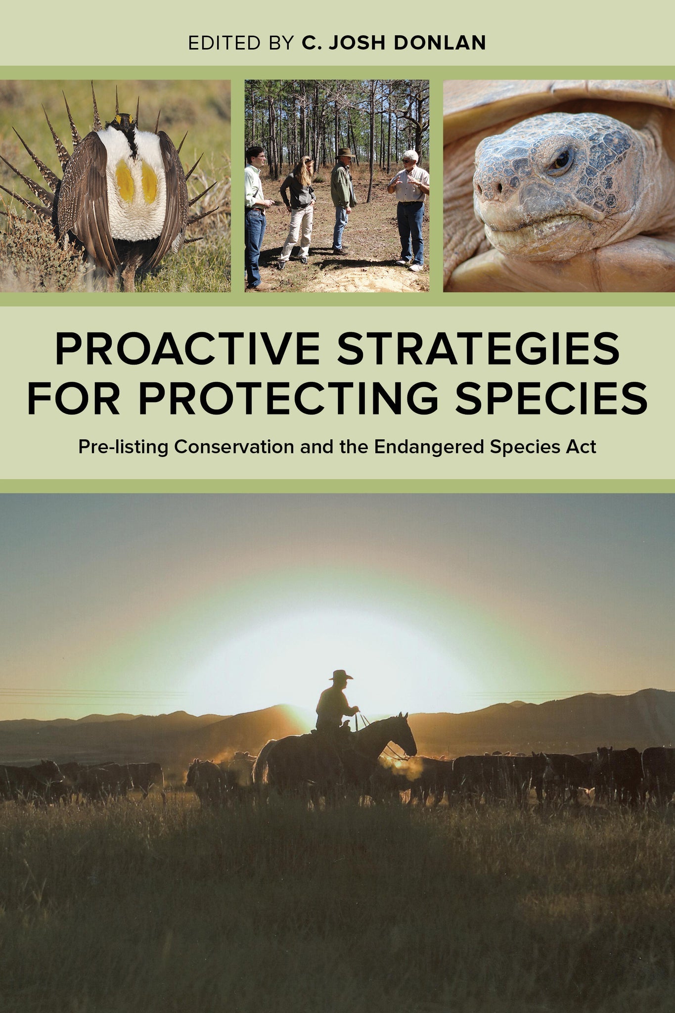 Cover image for Proactive Strategies for Protecting Species ISBN 9780520960497