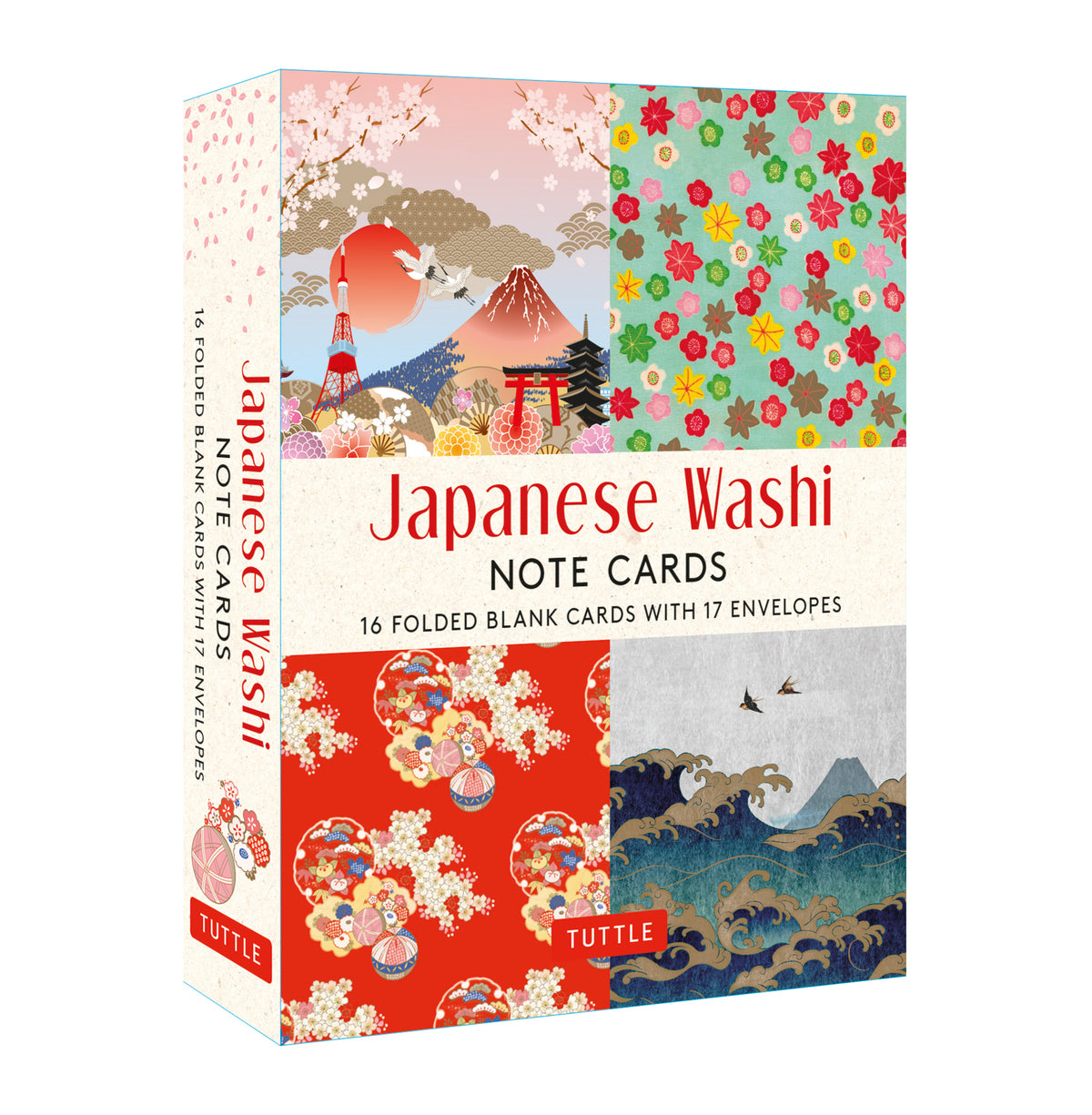 Japanese Washi, 16 Note Cards