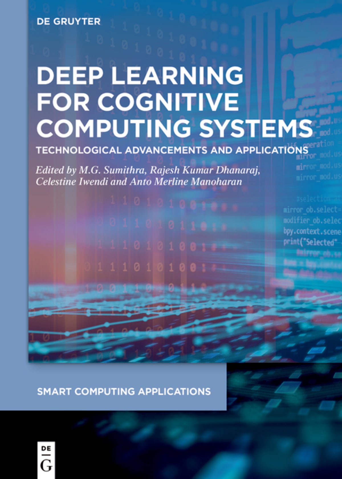 Cover image for Deep Learning for Cognitive Computing Systems ISBN 9783110750508