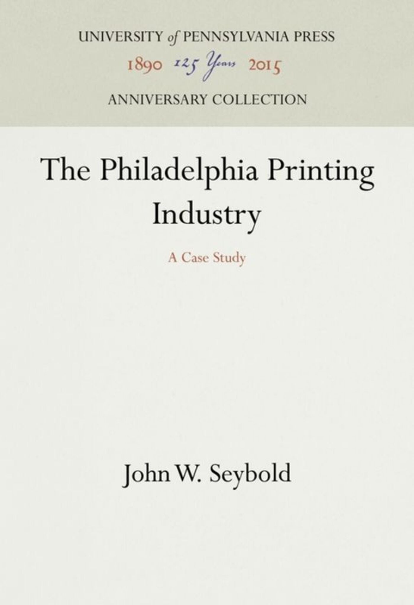 The Philadelphia Printing Industry