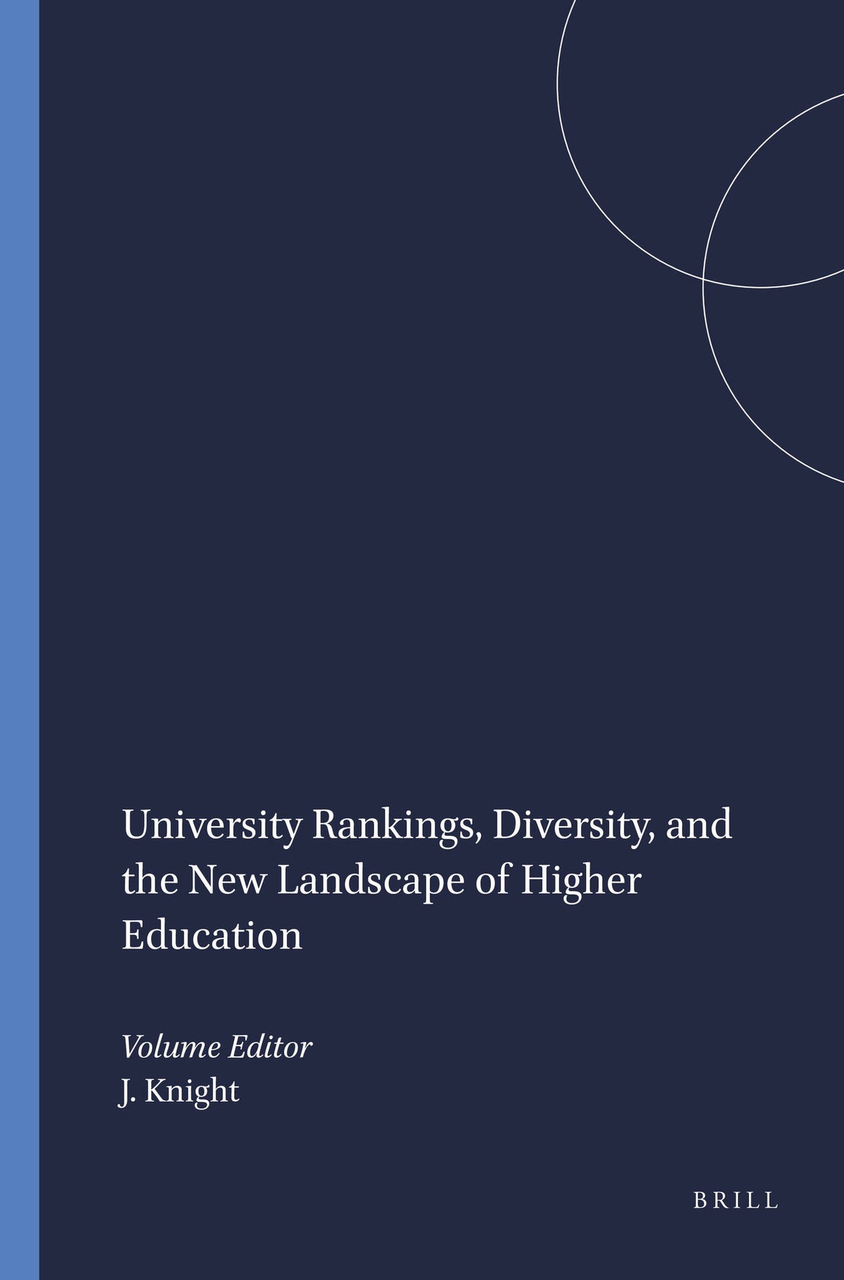 Cover image for University Rankings, Diversity, and the New Landscape of Higher Education ISBN 9789087908140