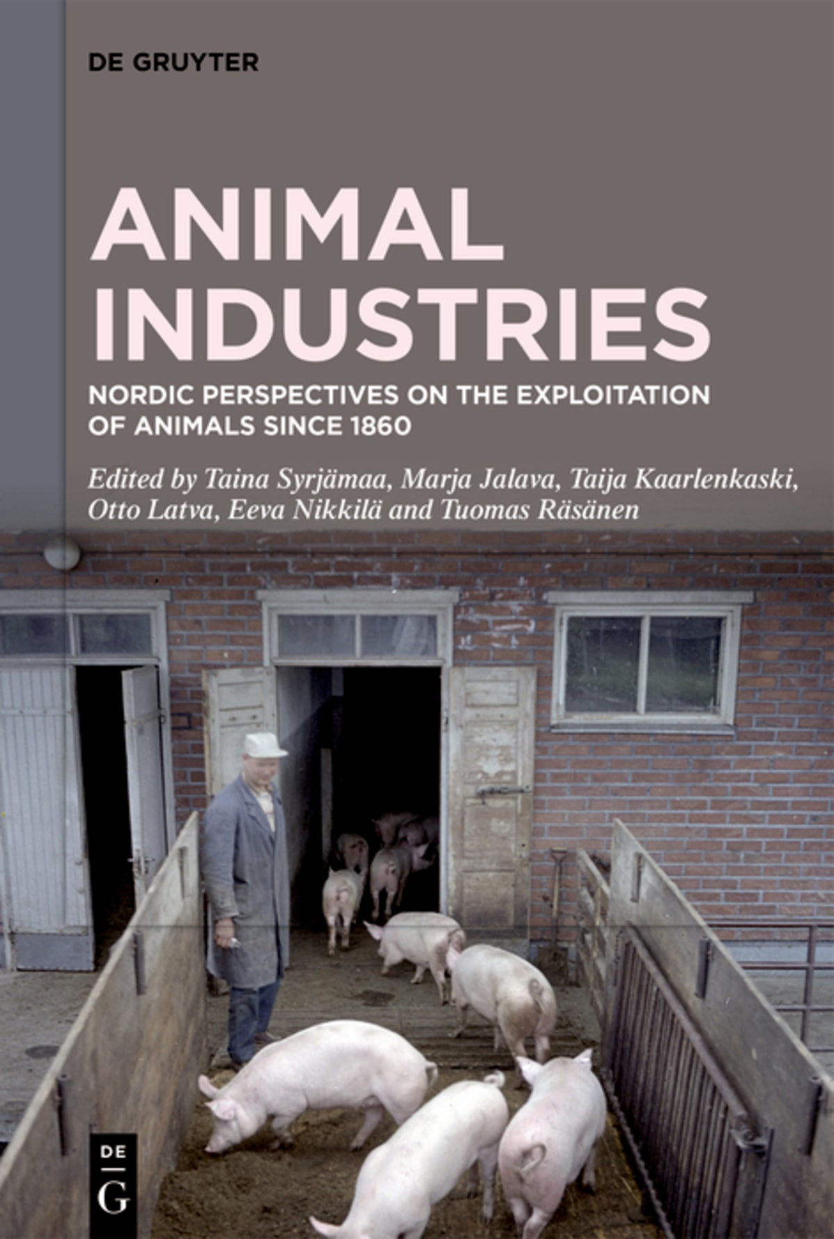 Cover image for Animal Industries ISBN 9783110787290