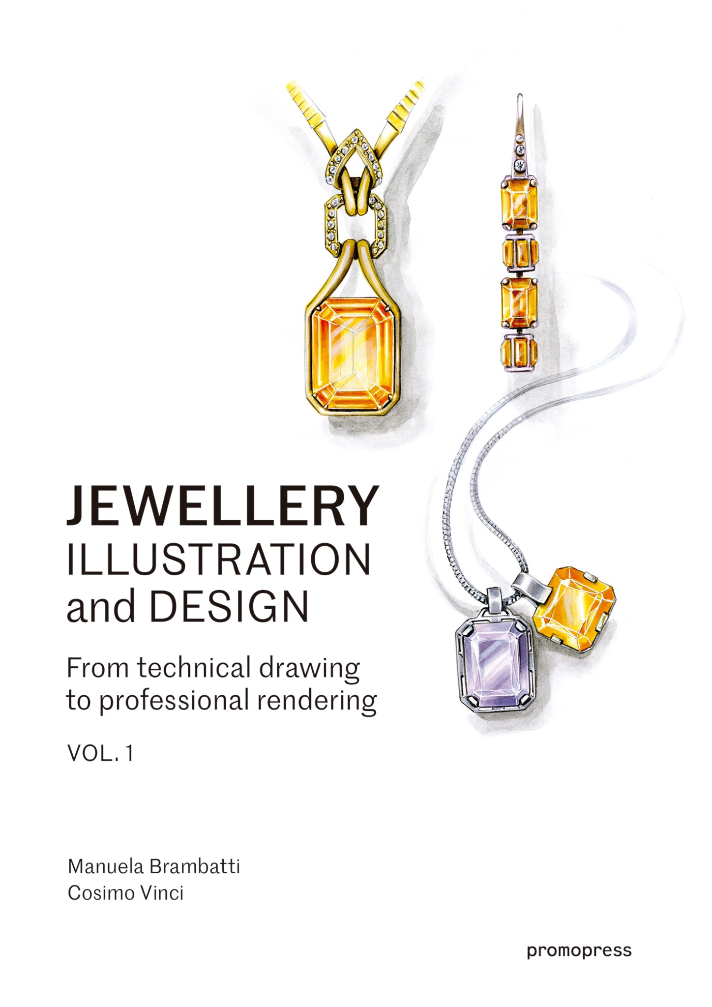 Cover image for Jewellery Illustration and Design, vol.1 ISBN 9788416851577