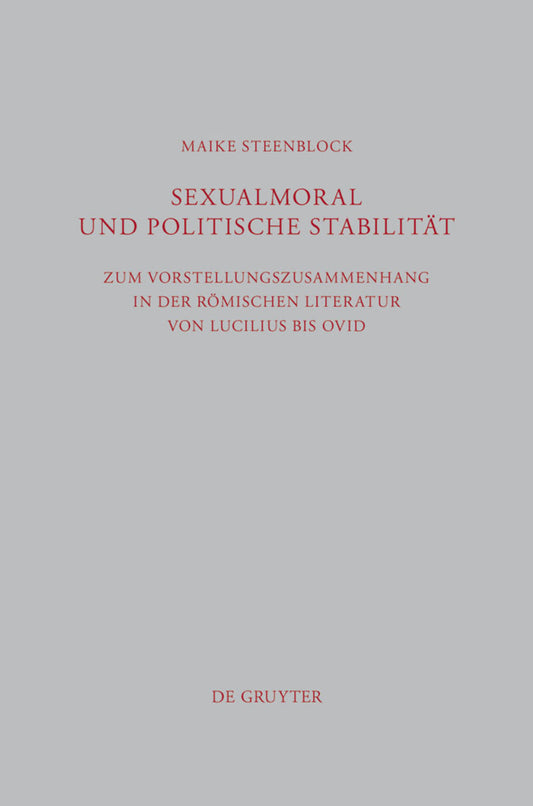 Sexualmoral und politische Stabilität