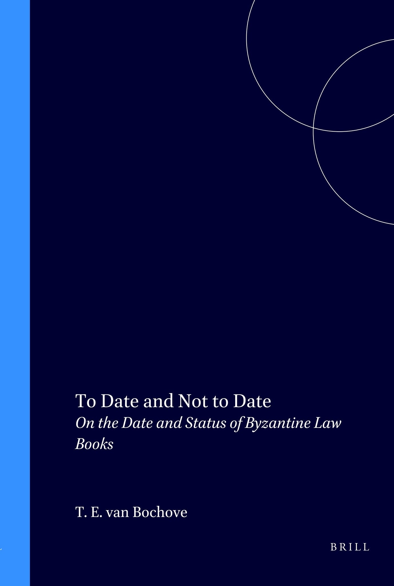 Cover image for To Date and Not to Date ISBN 9789069800967