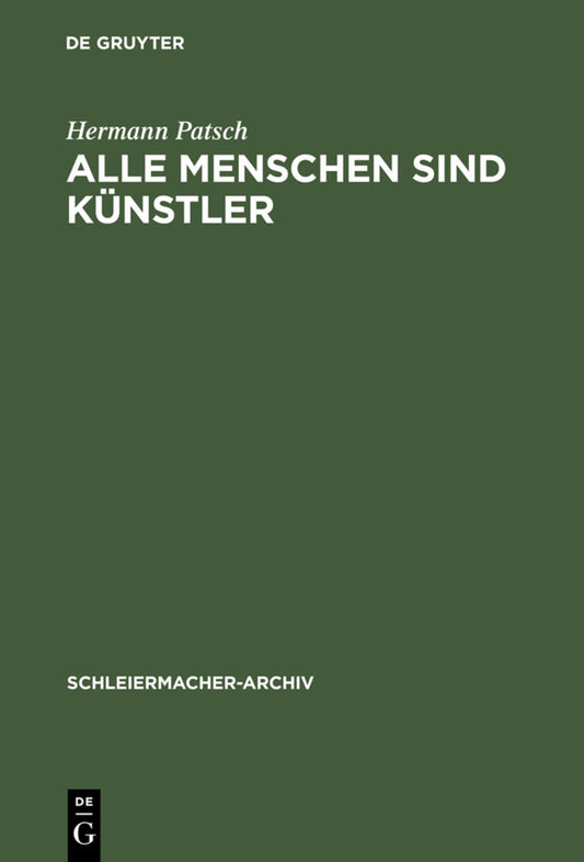 Alle Menschen sind Künstler