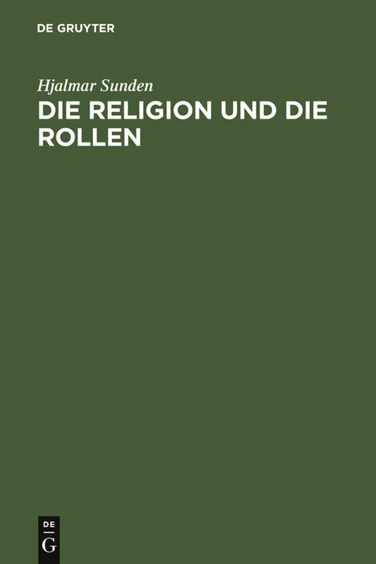 Die Religion und die Rollen