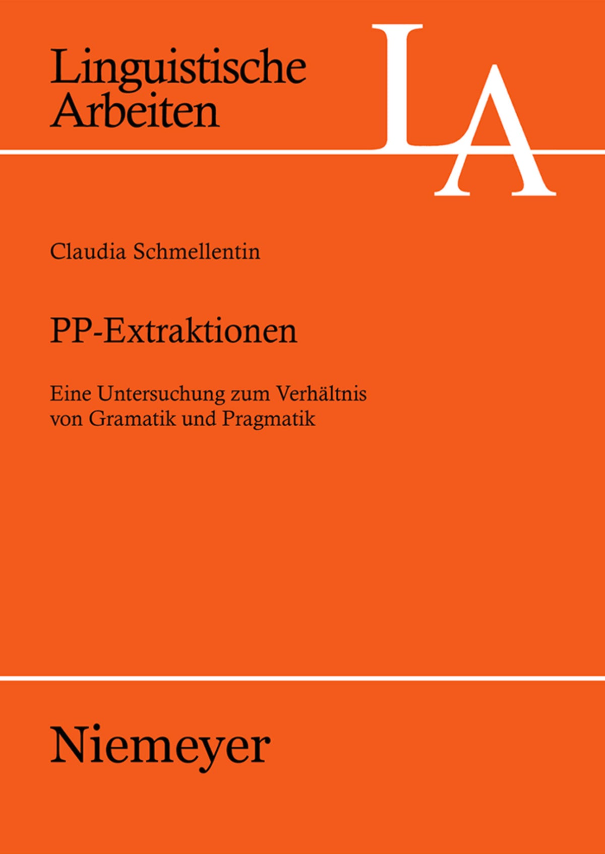 Cover image for PP-Extraktionen ISBN 9783484305076