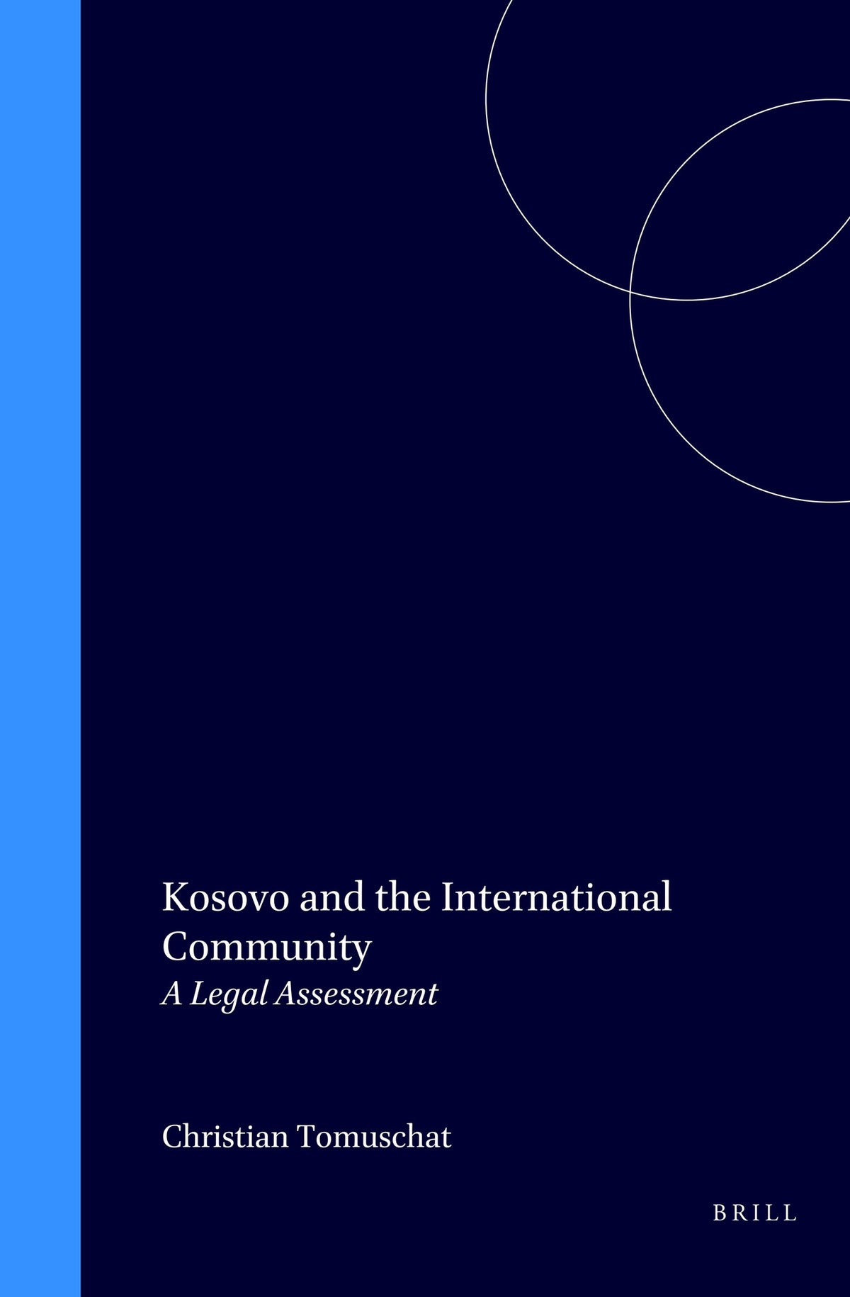Cover image for Kosovo and the International Community ISBN 9789041117045