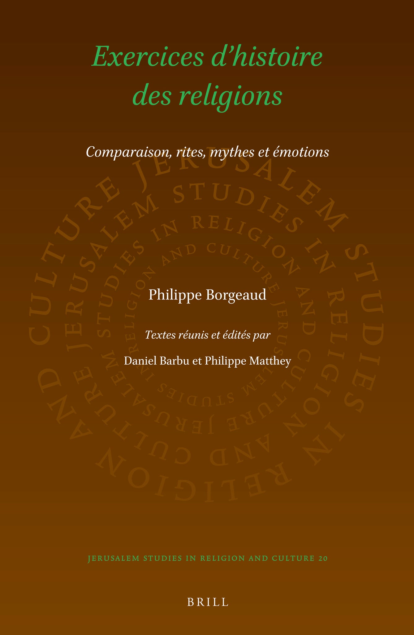 Exercices d'histoire des religions