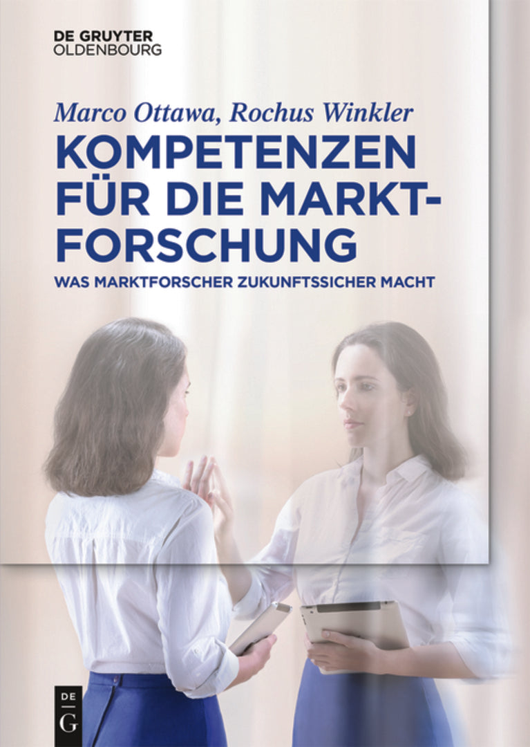 Cover image for Kompetenzen für die Marktforschung ISBN 9783110515497