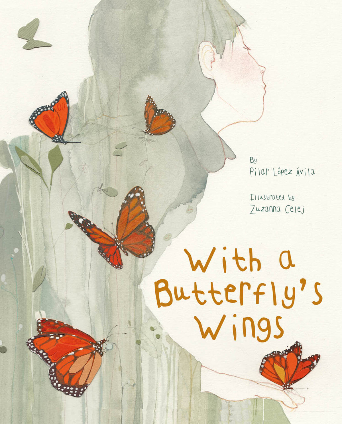 Cover image for With a Butterfly's Wings ISBN 9788419464552