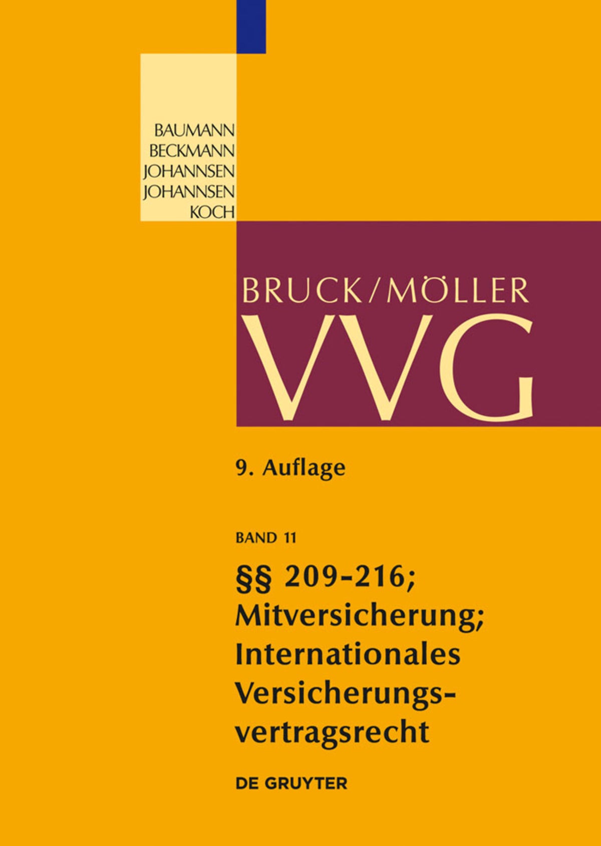 Cover image for Schlussvorschriften §§ 209-216 ISBN 9783899495256