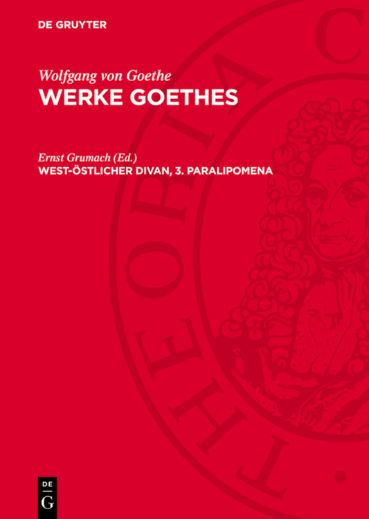 West-Östlicher Divan, 3. Paralipomena