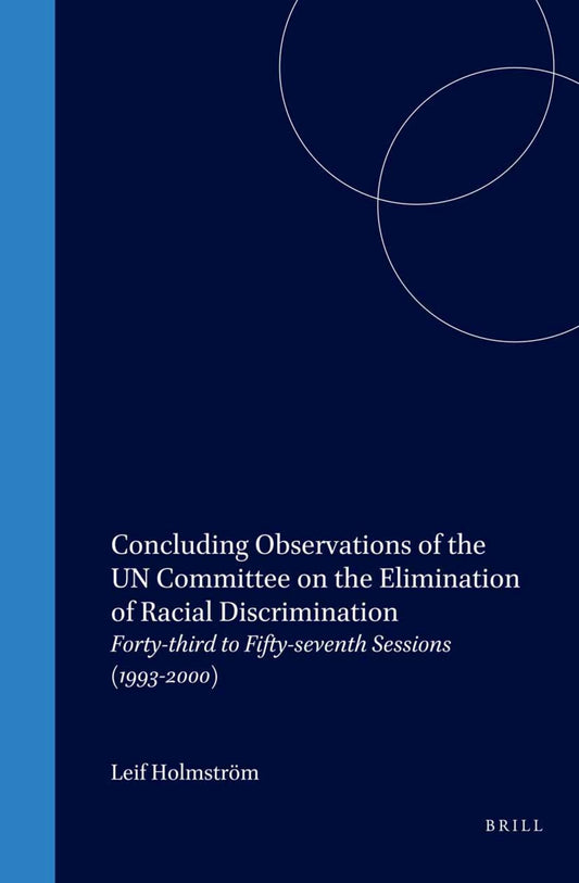 Concluding Observations of the UN Committee on the Elimination of Racial Discrimination
