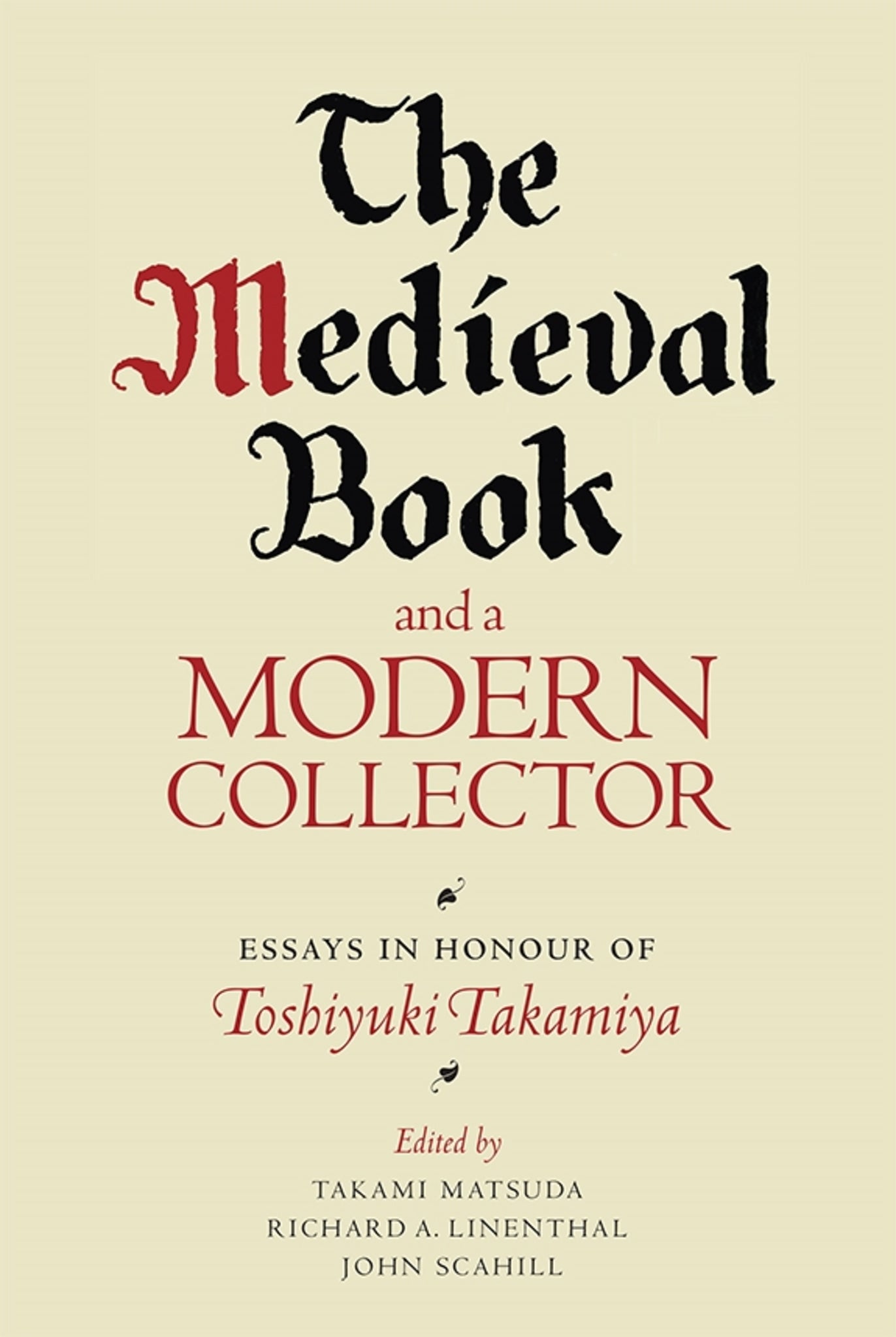 Cover image for The Medieval Book and a Modern Collector ISBN 9781843844051