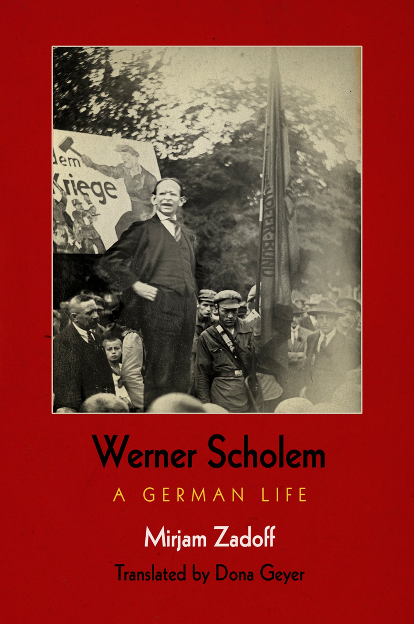 Cover image for Werner Scholem ISBN 9780812249699