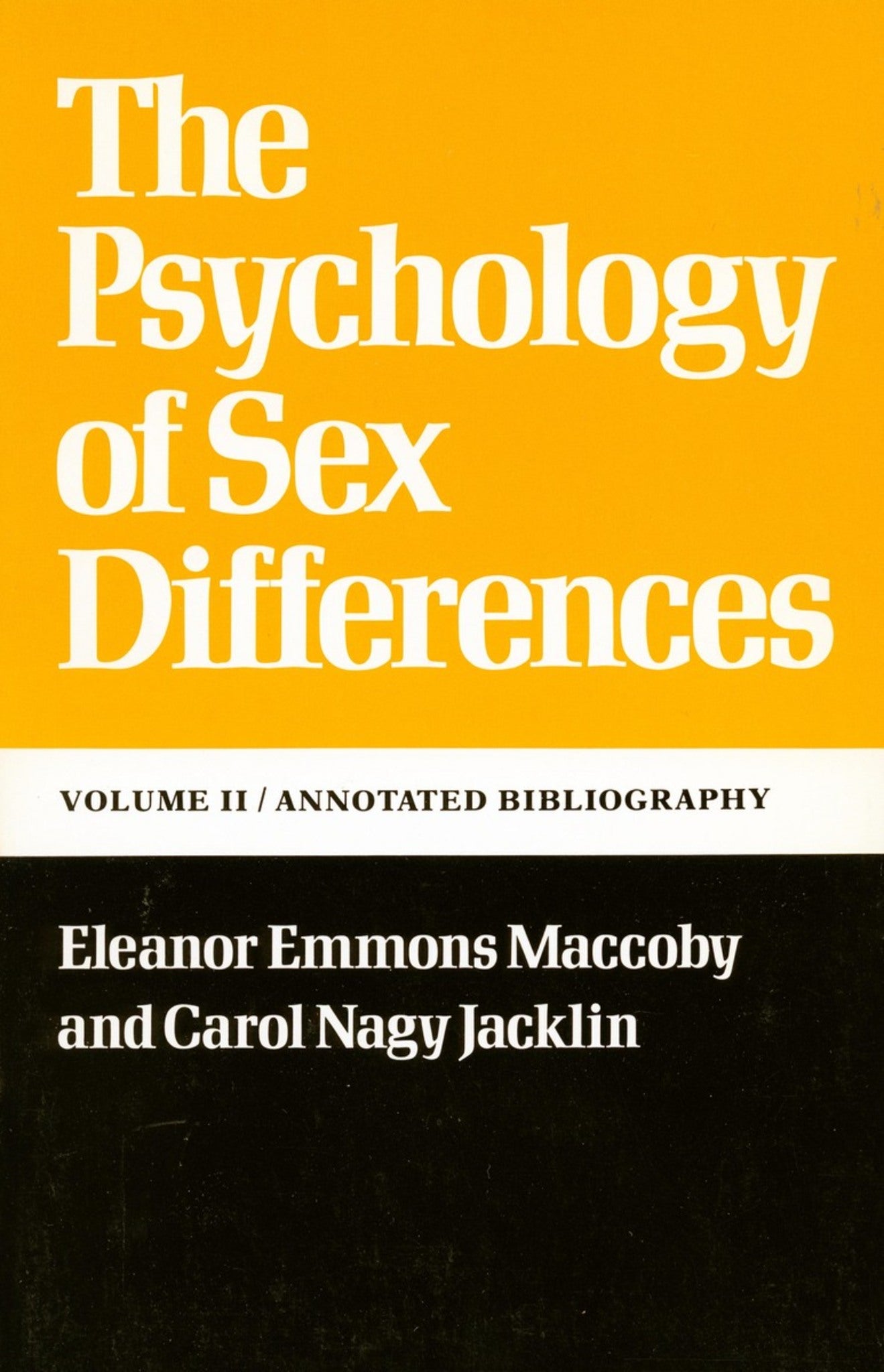 The Psychology of Sex Differences