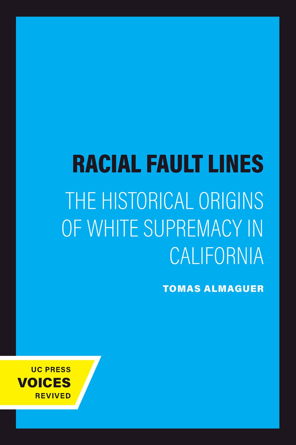 Cover image for Racial Fault Lines ISBN 9780520257863
