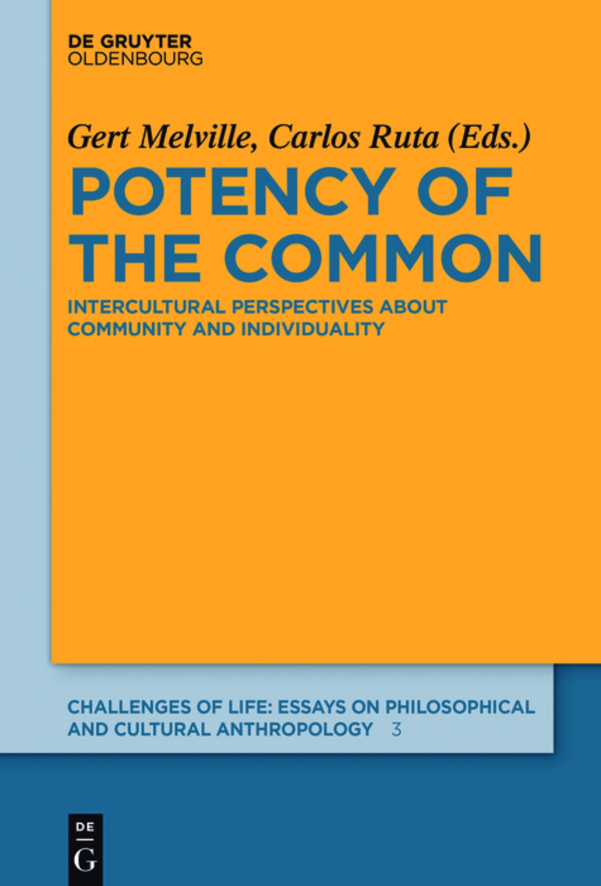 Cover image for Potency of the Common ISBN 9783110457353